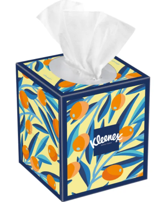 Kleenex Ultra Soft Facial Tissue, 3-Ply, 85-count, 12-pack