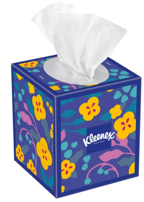 Kleenex Soothing Lotion Tissue, 3-Ply, 85-count, 12-pack