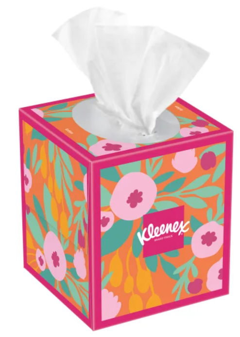 Kleenex Soothing Lotion Tissue, 3-Ply, 85-count, 12-pack