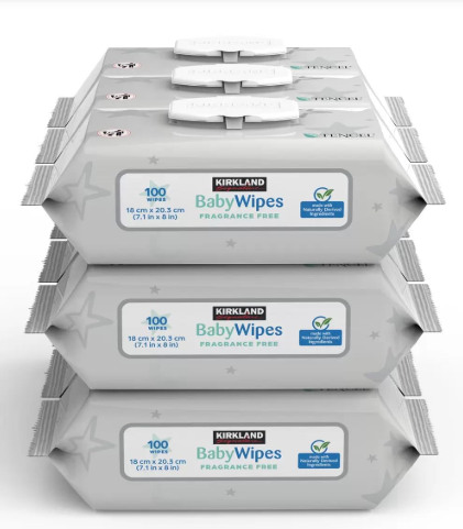 Kirkland Signature Baby Wipes Fragrance Free, 900-count
