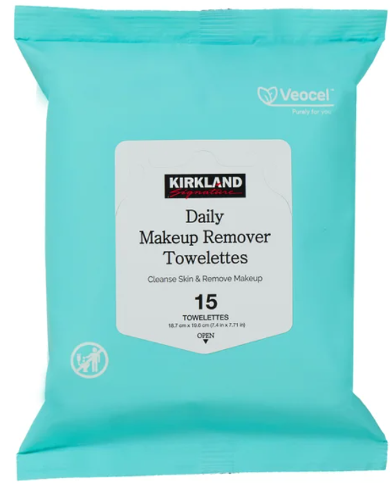 Kirkland Signature Daily Makeup Remover Towelettes, 180-count