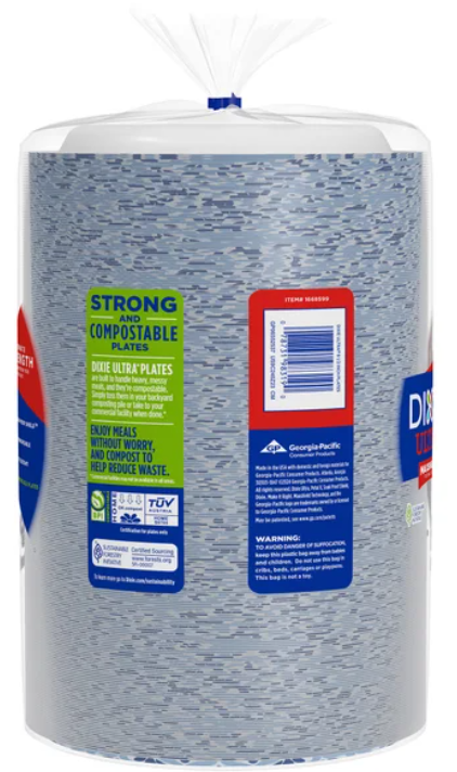 Dixie Ultra 8-1/2" Paper Plate, 240-count