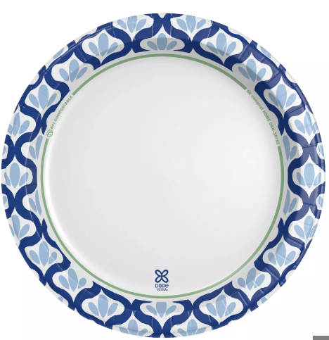 Dixie Ultra 10-1/16" Paper Plate, 186-count