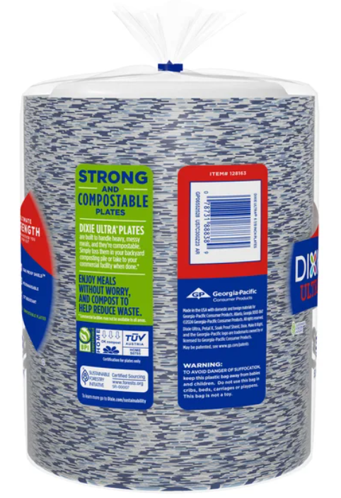 Dixie Ultra 6-7/8" Paper Plate, 300-count