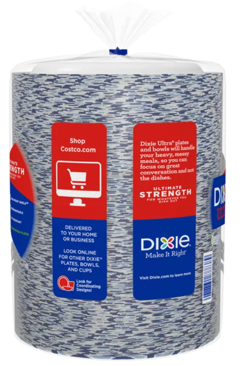 Dixie Ultra 6-7/8" Paper Plate, 300-count