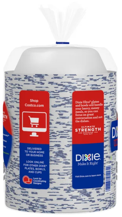 Dixie Ultra 20 oz Paper Bowl, 135-count