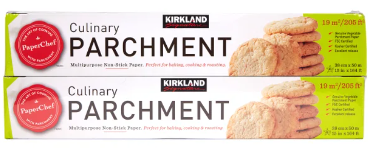 Kirkland Signature Non-Stick Parchment Paper Rolls, 15 in x 164 ft, 2-pack