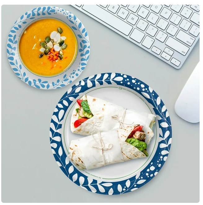 Member's Mark Ultra Lunch Paper Plates, 8.5", 300 ct.