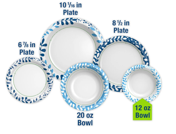 Member's Mark Snack/Dip Paper Bowls, 12 oz., 200 ct.