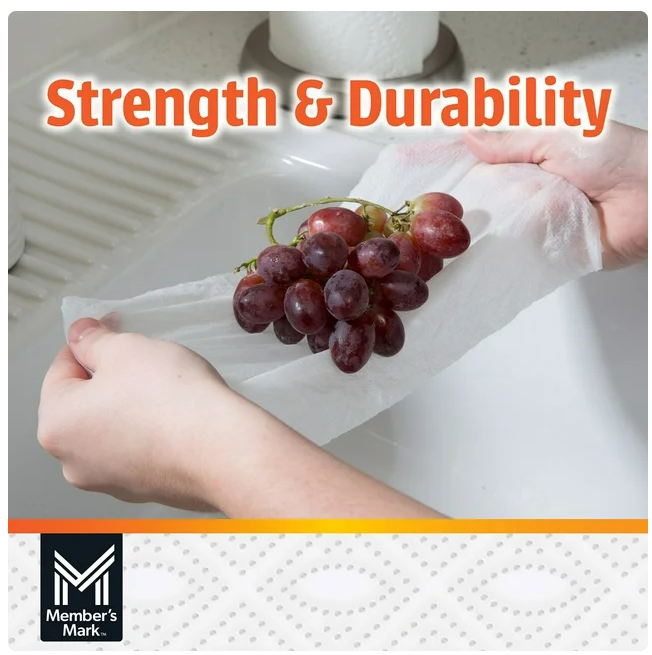 Member's Mark Select & Tear 2-Ply Paper Towel 15 rolls, 150 sheets/roll