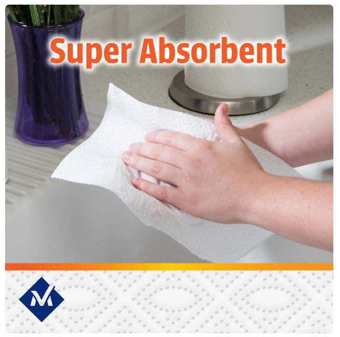 Member's Mark Full Sheet 2-Ply Paper Towel 15 rolls, 101 sheets/roll