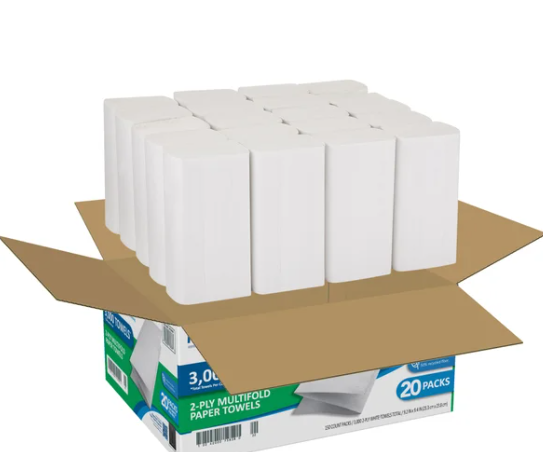 Marathon Paper Towels , Premium Multifold, 150 Towels, 20-count