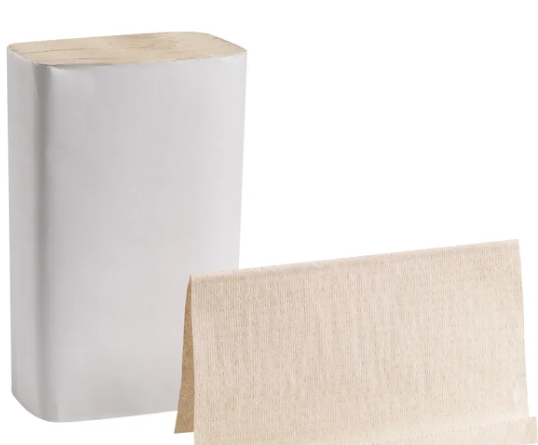 Marathon Paper Towel, Brown, Singlefold, 1-Ply, 250-count, 16-pack