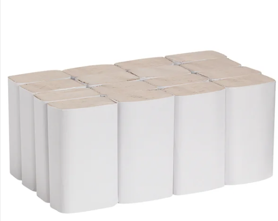 Marathon Paper Towel, Brown, Singlefold, 1-Ply, 250-count, 16-pack
