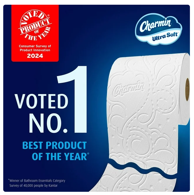 Charmin Ultra Soft 2-Ply Toilet Paper 32 rolls, 231 sheets/roll