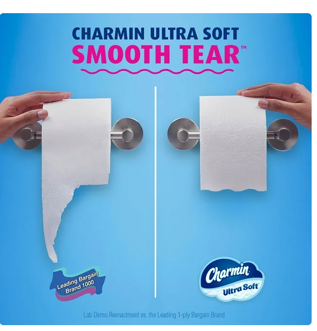 Charmin Ultra Soft 2-Ply Toilet Paper 32 rolls, 231 sheets/roll