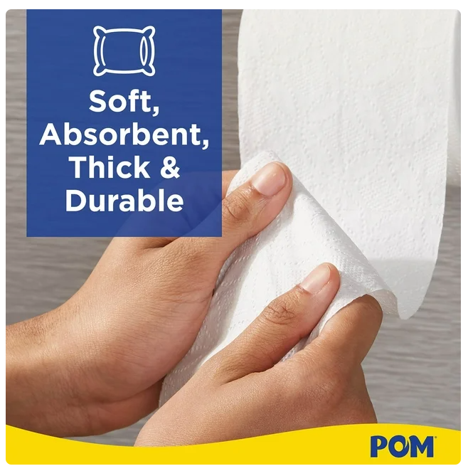 POM 2-Ply Toilet Paper 45 rolls, 473 sheets/roll