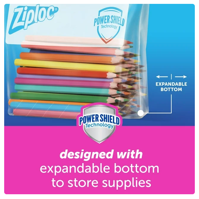 Ziploc Slider Storage Bags Variety Pack, Quart 96 ct., Gallon 70 ct.