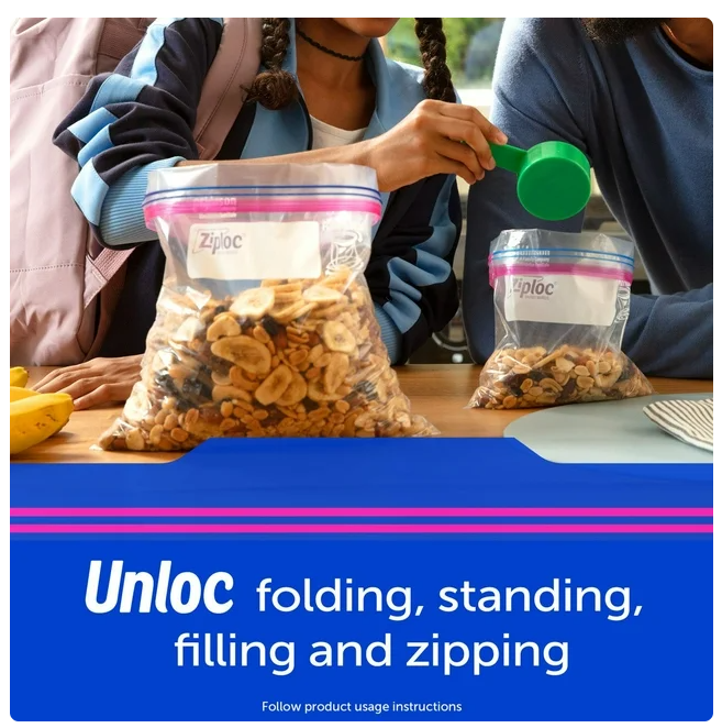 Ziploc Gallon Storage Bags, 208 ct.