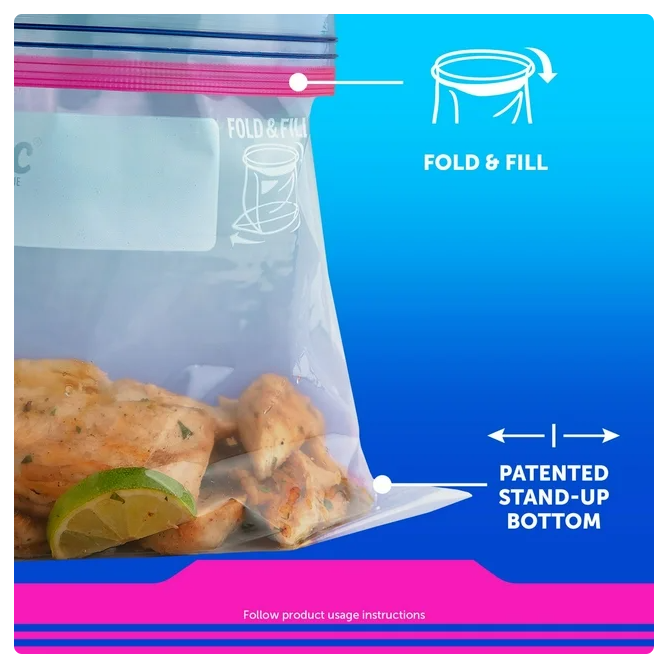 Ziploc Gallon Storage Bags, 208 ct.