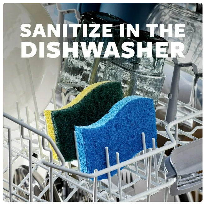 Scotch-Brite Zero Scratch Scrub Sponges, Individually Wrapped 24 ct.