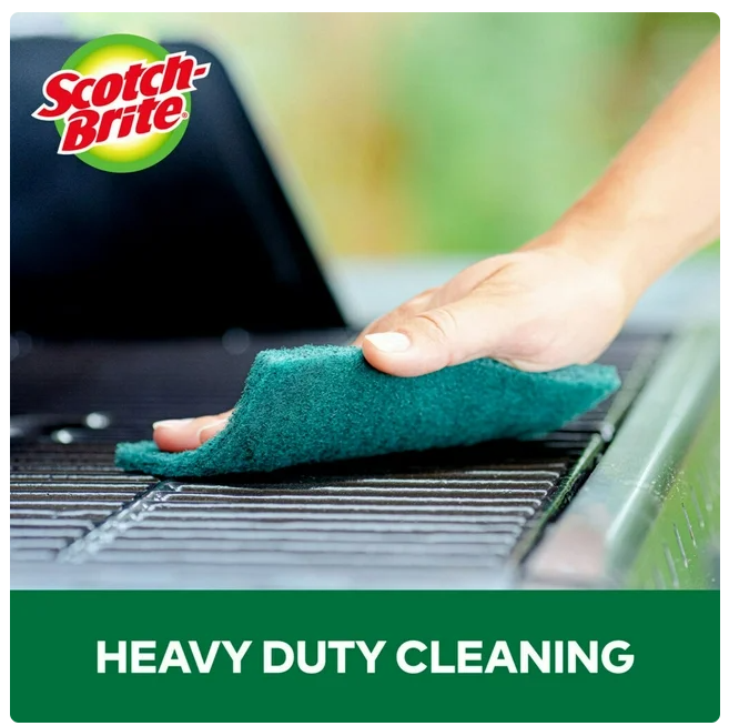Scotch-Brite Heavy Duty Industrial Sized Scour Pads 20ct.