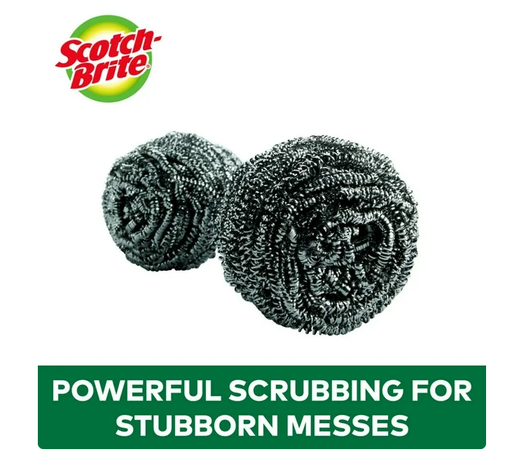 Scotch-Brite Stainless Steel Extra Large Scrubbers,16 ct.