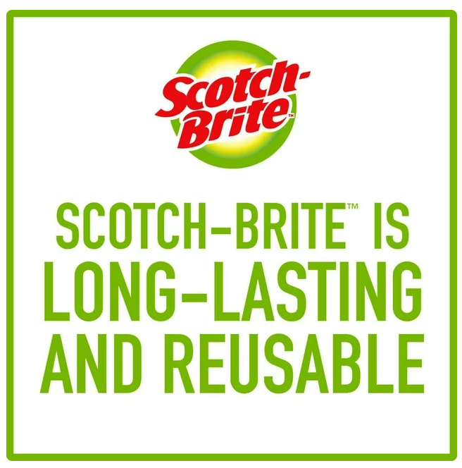 Scotch-Brite Stainless Steel Extra Large Scrubbers,16 ct.