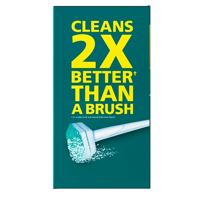Clorox ToiletWand Toilet Cleaning Kit, Rainforest Rush, 1 ToiletWand Handle + 36 Refills