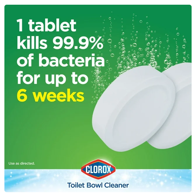 Clorox Ultra Clean Tablets Toilet Bowl Cleaner, 6 ct., 3.5 oz.