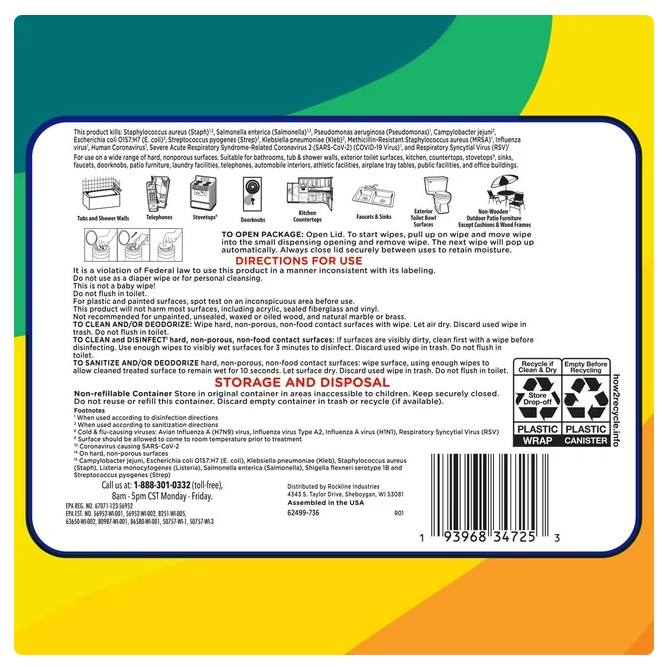 Member's Mark Disinfecting Wipes, Variety Pack, 4 pk., 312 ct.