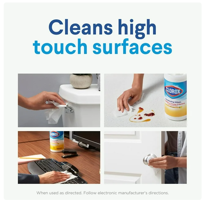 Clorox Disinfecting Cleaning Wipes, Variety Pack, 5 ct., 425 wipes