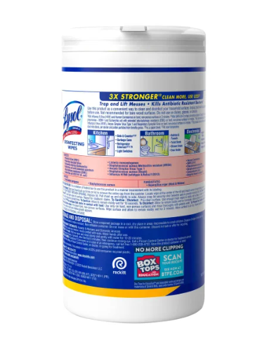 Lysol Disinfecting Wipes, Variety Pack, 95-count, 4-pack
