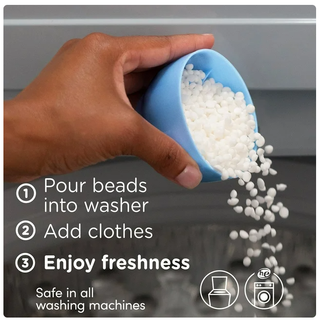Downy Light Laundry In-Wash Scent Booster Beads, Ocean Mist Scent, 39.9 oz