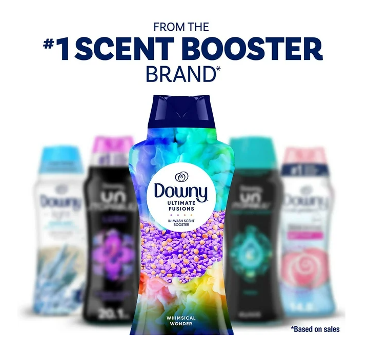 Downy Ultimate Fusions In-Wash Scent Booster Beads, Whimsical Wonder, 24.5 oz.