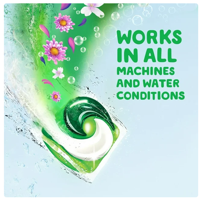 Gain Flings! 3 in 1 Laundry Detergent Pacs, Original Scents, 152 ct.