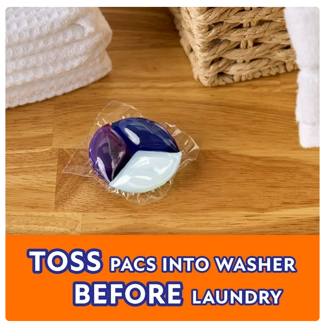 Member's Mark Laundry Detergent Power Pacs, Blooming Breeze, 130 ct.