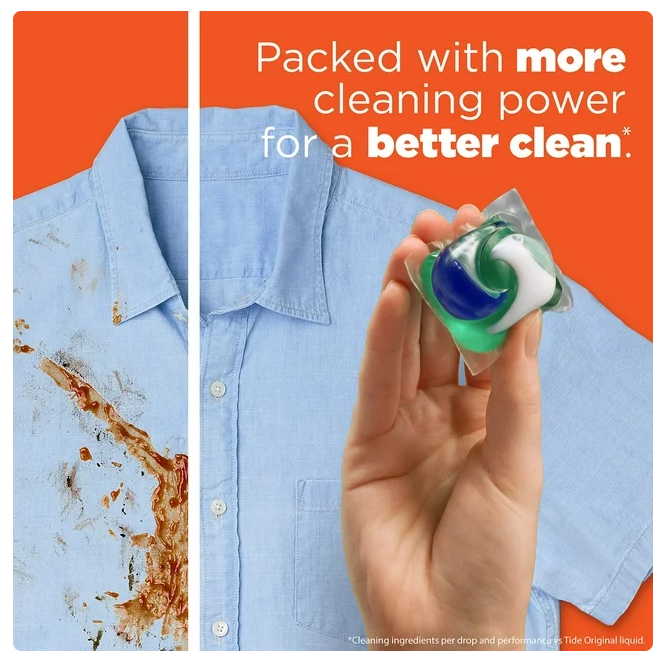 Tide PODS Laundry Detergent Pacs, Spring Meadow, 156 ct.