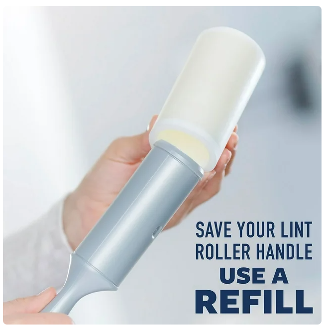 Scotch-Brite Lint Roller Club Pack, 4 Rollers/Pack, 85 Sheets/Roller