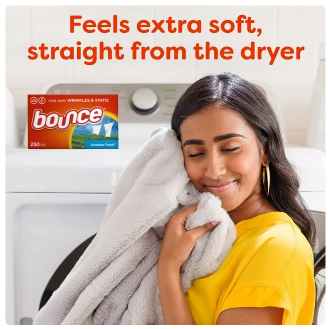 Bounce Fabric Softener Dryer Sheets, Outdoor Fresh, 320 ct.