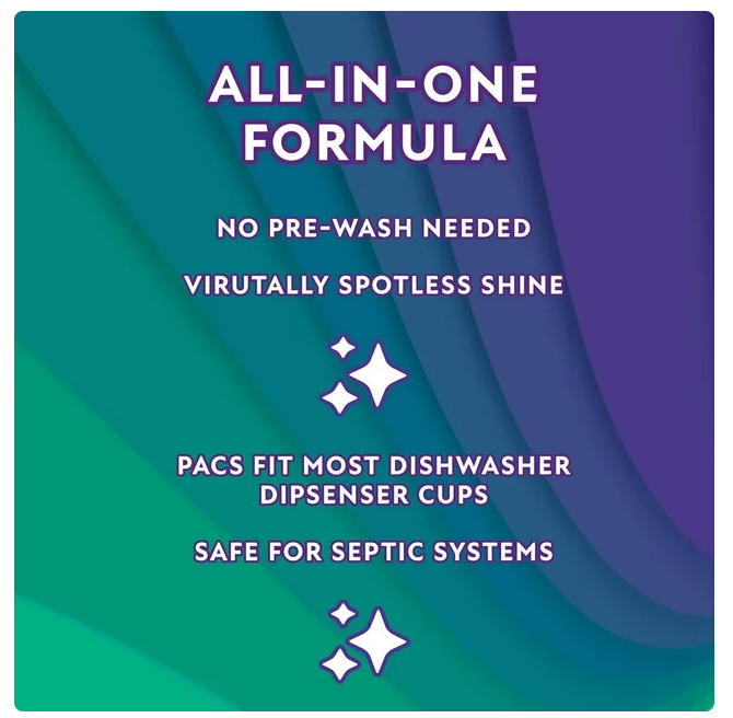 Member's Mark Platinum Clean Automatic Dishwasher Pacs, Fresh Clean, 105 ct.