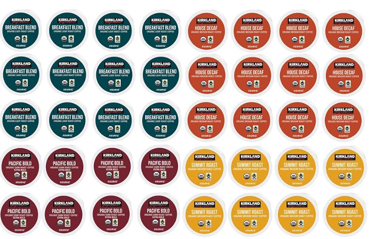 Kirkland Signature Coffee Organic House Decaf K-Cup Pod, 120-count