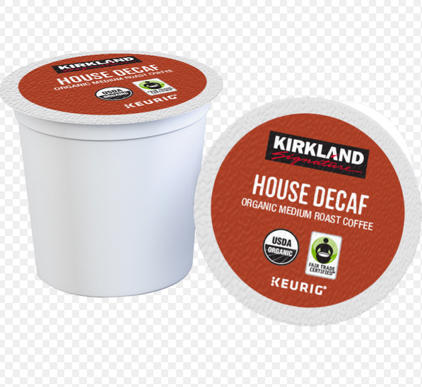 Kirkland Signature Coffee Organic House Decaf K-Cup Pod, 120-count
