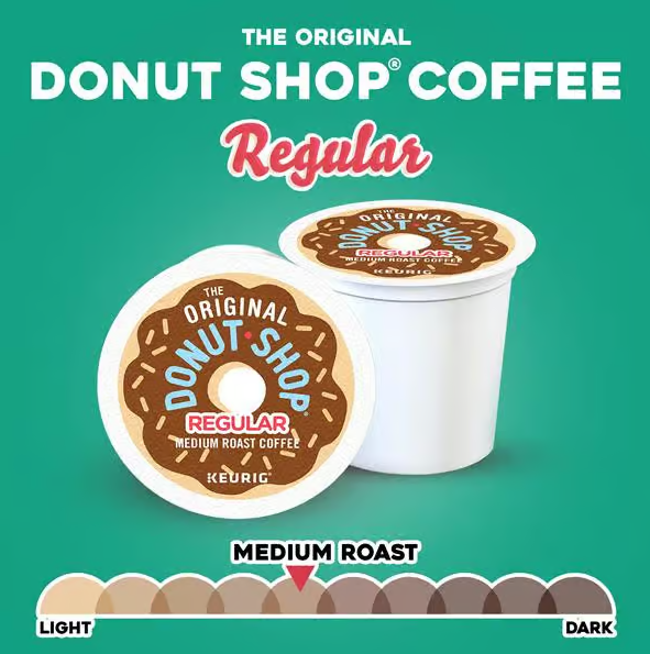 The Original Donut Shop Coffee K-Cup Pod, 80-count