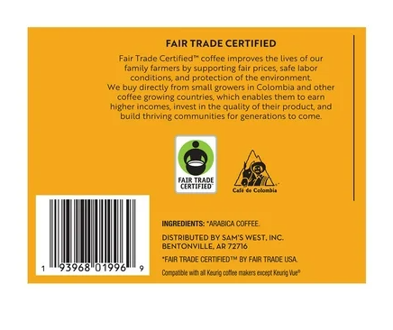 Member's Mark Breakfast Blend Light Roast Coffee Pods, 100 ct.