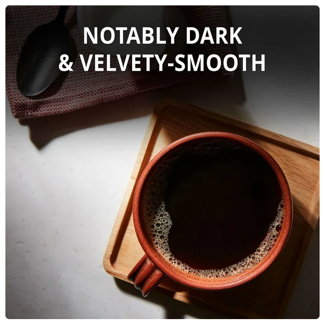 Folgers Dark Roast Ground Coffee, Black Silk, 40.3 oz.