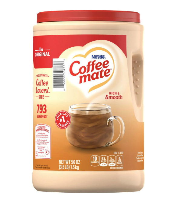 Nestle Coffee mate Original Powdered Coffee Creamer, 56 oz.