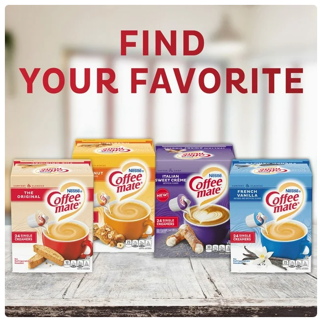 Nestle Coffee-mate Coffee Creamer Singles, Original 180 ct.