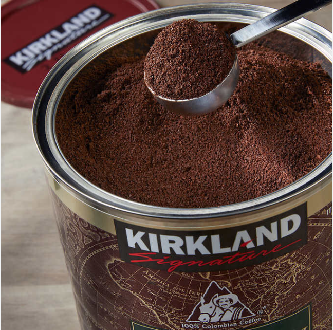 Kirkland Signature Colombian Coffee, Dark Roast, 3 lbs