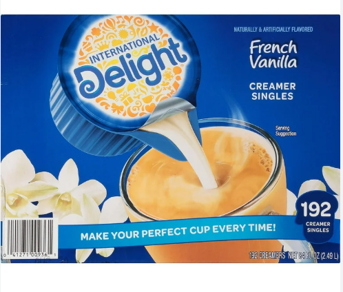 International Delight Liquid Creamer, French Vanilla, 192-count